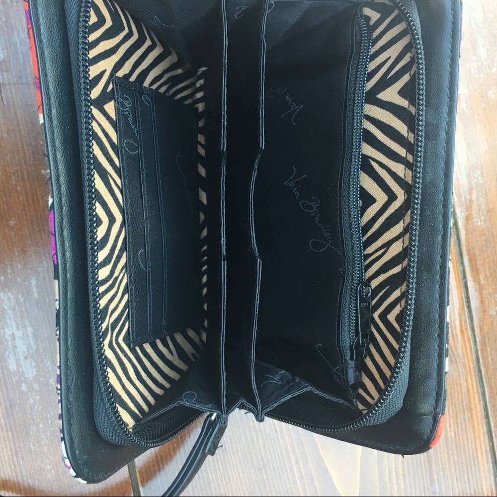 Vera Bradley Zip Around Wristlet - Picture 8 of 10